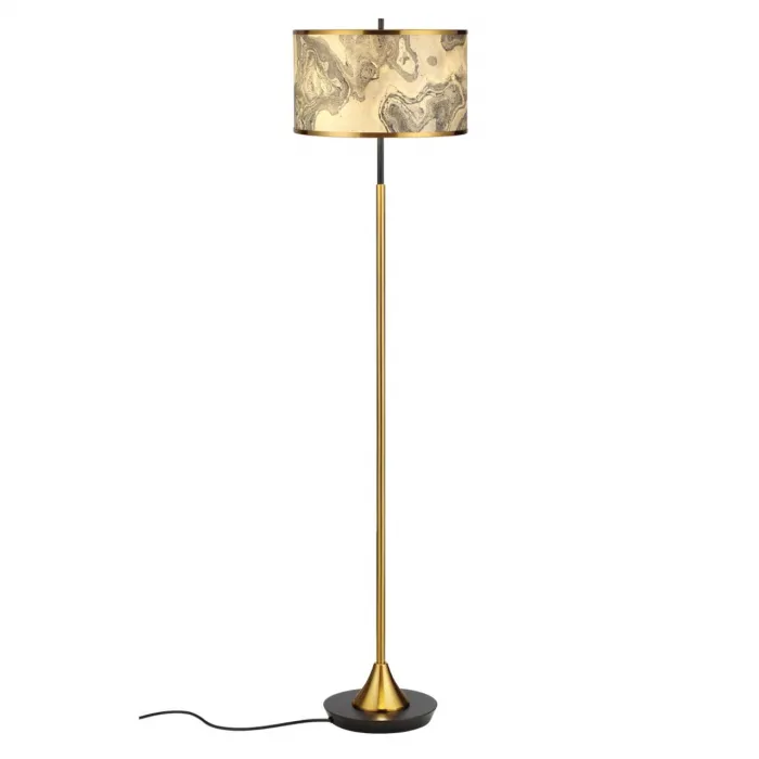 Напольный светильник Odeon Light ODL24 405 5064/2F E27 LED 2*10W BERGI Серый от ImperiumLoft