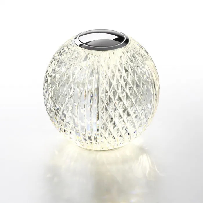 Настольная лампа Odeon Light L-VISION ODL24 459 5007/2TL LED 2W 4000K 200лм CRYSTAL Прозрачный от ImperiumLoft