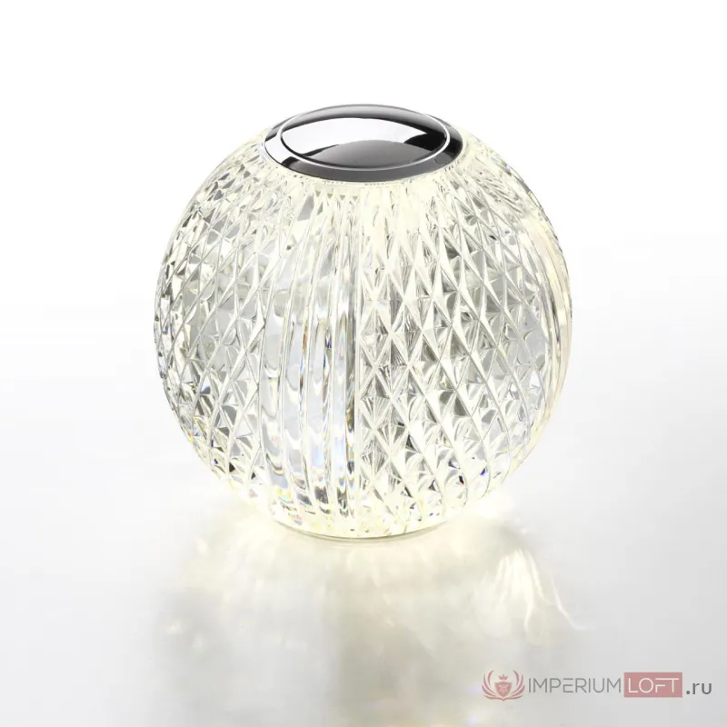 Настольная лампа Odeon Light L-VISION ODL24 459 5007/2TL LED 2W 4000K 200лм CRYSTAL Прозрачный от ImperiumLoft