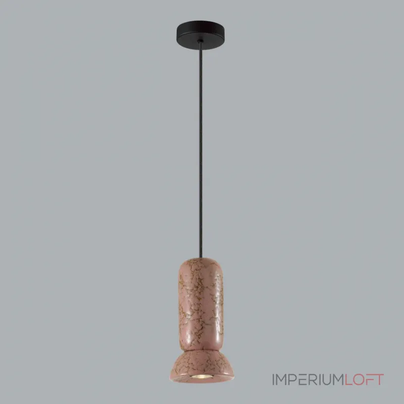 Подвесной светильник Odeon Light PENDANT ODL24 315 5054/1C GU10 LED 4W KERAMA Розовый