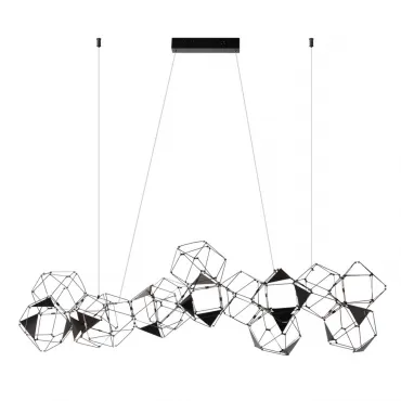 Люстра LED 64W 4000K 3800Лм TRELLIS 5087/64L L-VISION ODL25 Черный