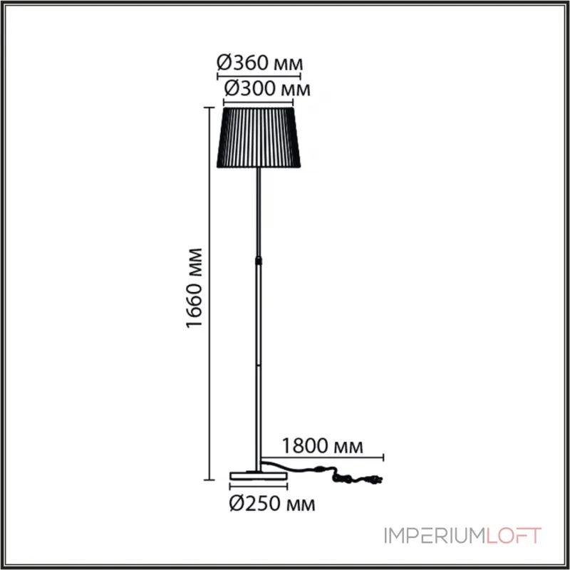 Торшер Lumion Moderni 8302/1F Торшер Lumion Moderni 8302/1F