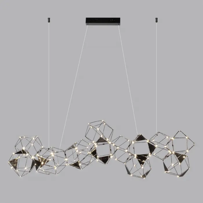 Люстра LED 64W 4000K 3800Лм TRELLIS 5087/64L L-VISION ODL25 Черный от ImperiumLoft