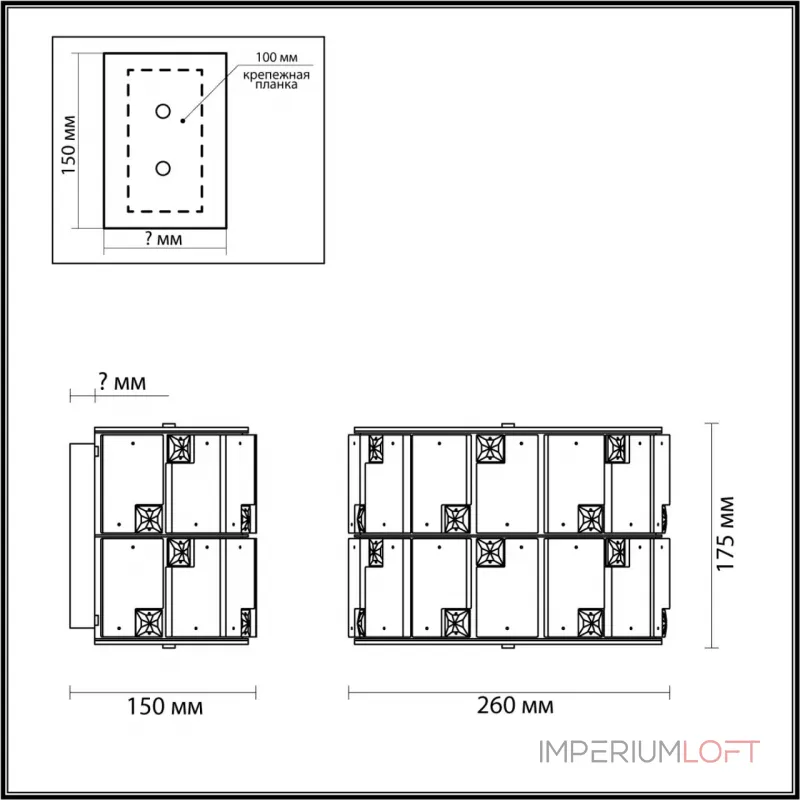 Настенный светильник Odeon Light HALL ODL24 497 5076/2W E14 2*40W CHESSI Белый от ImperiumLoft Настенный светильник Odeon Light HALL ODL24 497 5076/2W E14 2*40W CHESSI Белый от ImperiumLoft