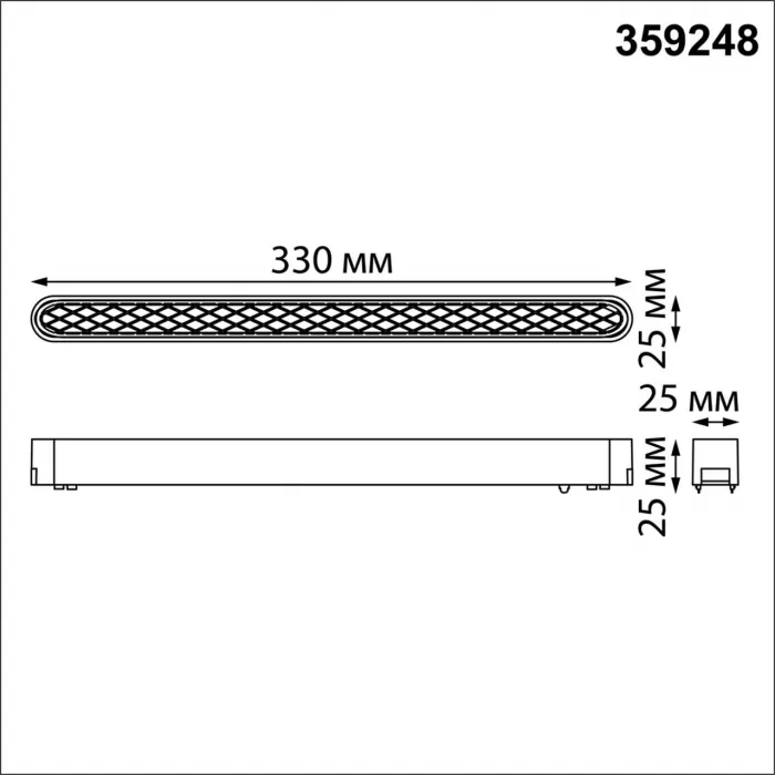 Трековый светильник SMAL Novotech SHINO NT23 047 359248 IP20 LED 18W 48V 1080Лм 3000К SMAL Чёрный от ImperiumLoft