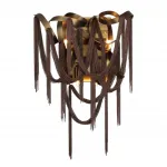 Настенный светильник Odeon Light HALL ODL24 397 5066/4W G9 4*40W CHAINY Коричневый от ImperiumLoft