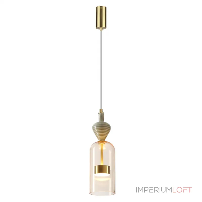 Подвесной светильник Odeon Light L-VISION ODL24 298 5045/12LB LED 12W 4000К 1400Лм PALLETA Жёлтый Подвесной светильник Odeon Light L-VISION ODL24 298 5045/12LB LED 12W 4000К 1400Лм PALLETA Жёлтый