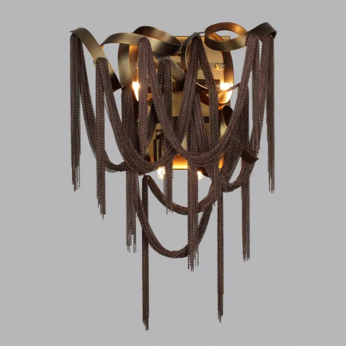 Настенный светильник Odeon Light HALL ODL24 397 5066/4W G9 4*40W CHAINY Коричневый от ImperiumLoft
