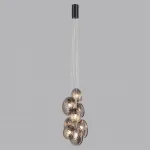 Люстра Odeon Light MODERN ODL24 295 5038/8 G9 8*40W MUSSELS Чёрный от ImperiumLoft