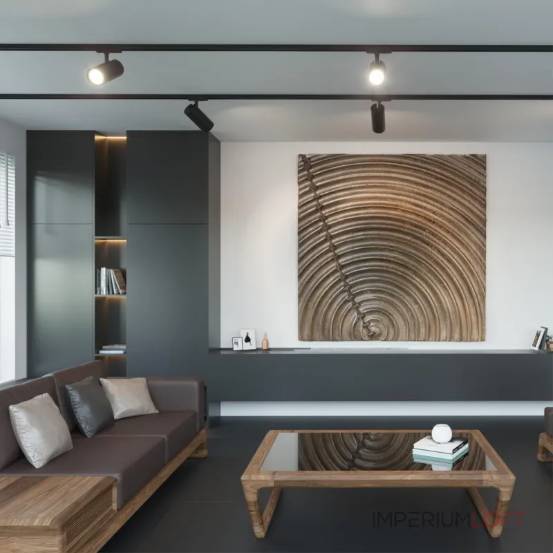 Светильник трековый однофазный трехжильный Novotech PORT NT23 120 359153 IP20 LED 15W 220V 3000К 1440Лм SELENE Чёрный