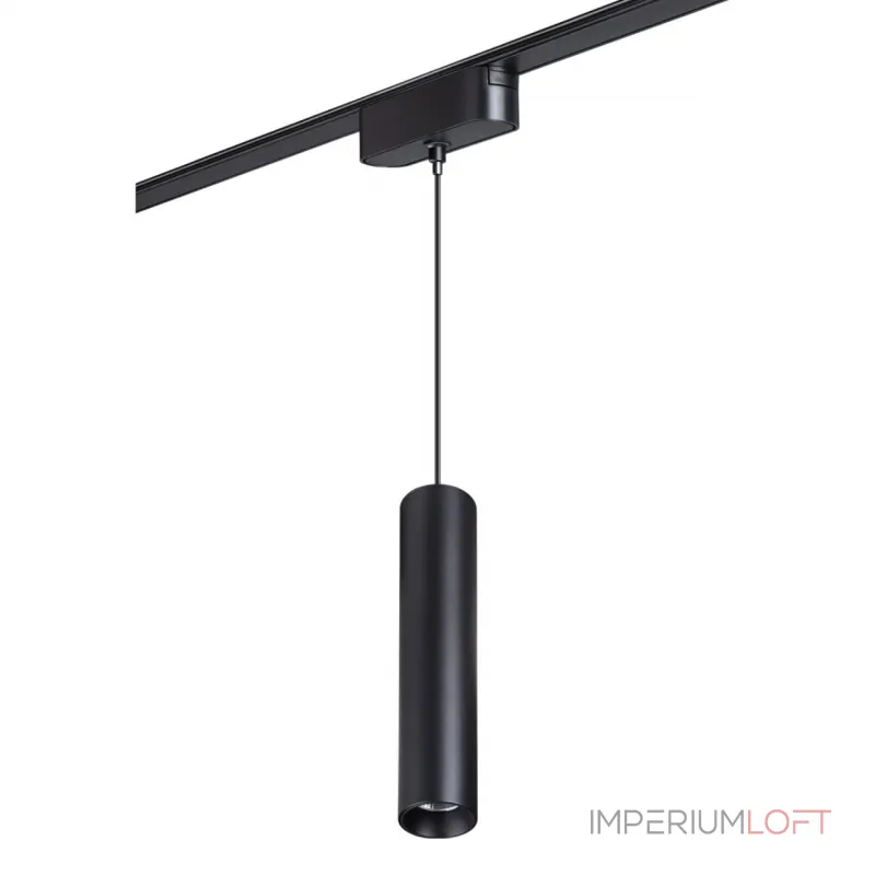 Трековый светильник SMAL Novotech SHINO NT23 050 359268 IP20 LED 9W 48V 855Лм 3000К SMAL Чёрный