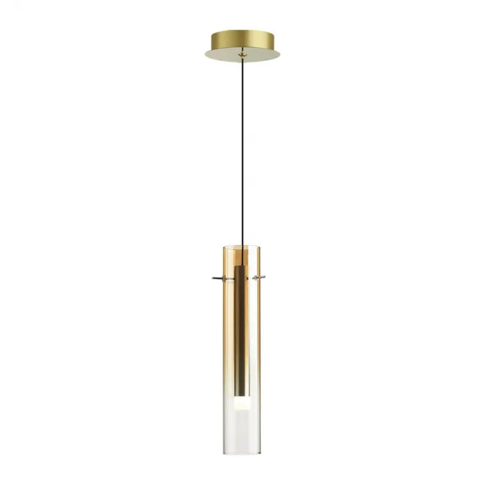 Подвесной светильник Odeon Light PENDANT ODL24 317 5062/5LB LED 5W 3000K SHINY Жёлтый от ImperiumLoft