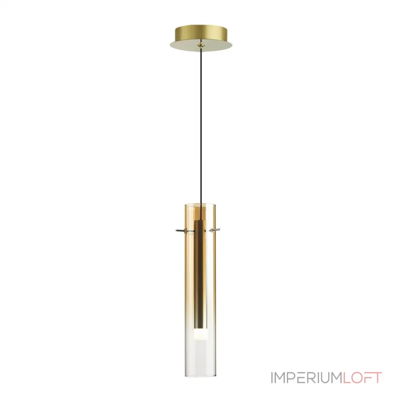 Подвесной светильник Odeon Light PENDANT ODL24 317 5062/5LB LED 5W 3000K SHINY Жёлтый Подвесной светильник Odeon Light PENDANT ODL24 317 5062/5LB LED 5W 3000K SHINY Жёлтый