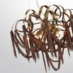 Подвесная люстра Odeon Light HALL ODL24 397 5066/6 G9 6*40W CHAINY 