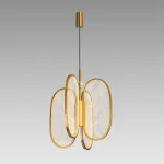 Подвесной светильник IP20 LED 38W 2500Лм 3000K PIUMA 6664/38L L-VISION ODL_EX24 015 Бронза от ImperiumLoft