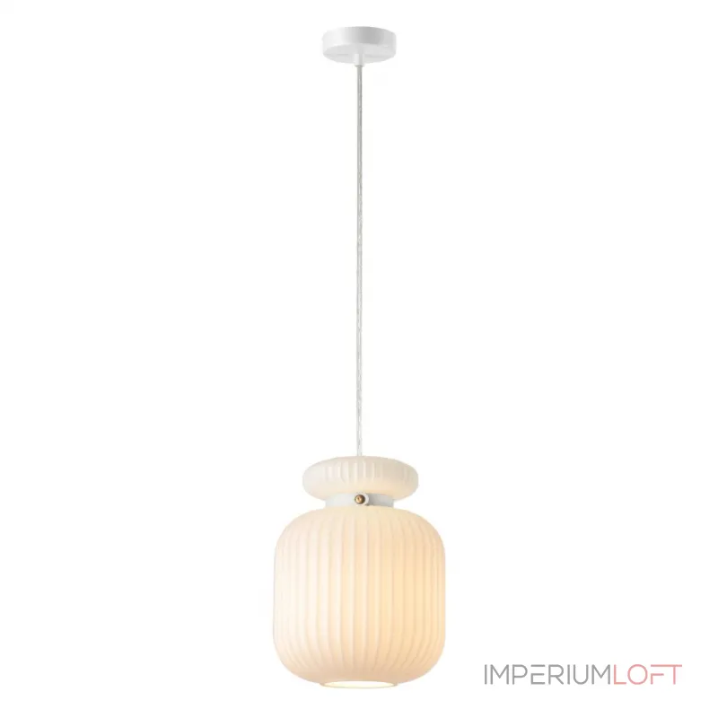 Подвесной светильник Odeon Light PENDANT ODL24 309 5042/1C E27 1*60W JUGI Белый
