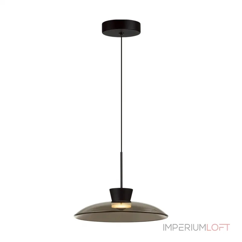 Подвесной светильник Odeon Light L-VISION ODL24 321 5055/9L LED 9W 3000К SAUCER Чёрный