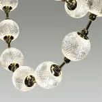 Подвесной светильник Odeon Light L-VISION ODL23 469 5008/80L LED 80W 4000K 4400лм CRYSTAL Прозрачный от ImperiumLoft