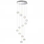 Подвесная люстра Odeon Light L-VISION ODL24 459 5007/56L LED 56W 4000K 4711лм CRYSTAL 