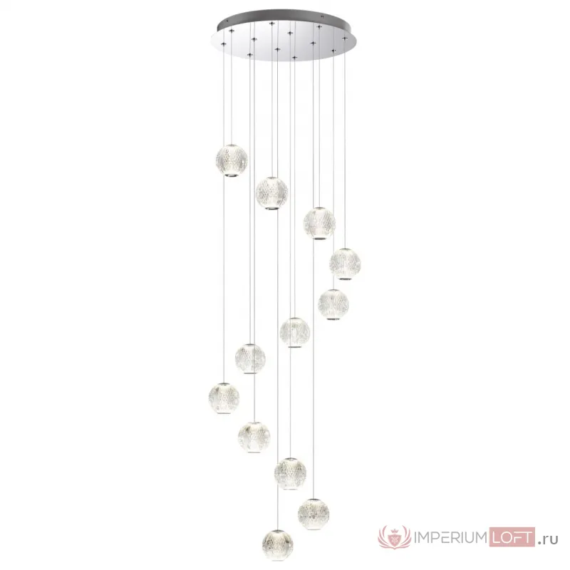 Люстра Odeon Light L-VISION ODL24 459 5007/56L LED 56W 4000K 4711лм CRYSTAL Прозрачный от ImperiumLoft