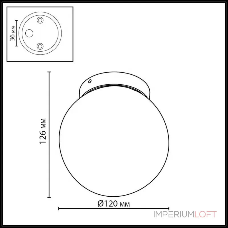 Потолочный светильник Odeon light Nature 7124/1C Потолочный светильник Odeon light Nature 7124/1C