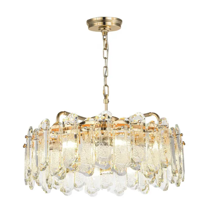 Люстра Odeon Light HALL ODL24 503 5069/10 E14 10*40W BULLON Прозрачный от ImperiumLoft