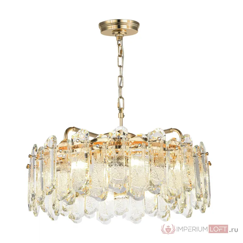 Люстра Odeon Light HALL ODL24 503 5069/10 E14 10*40W BULLON Прозрачный от ImperiumLoft