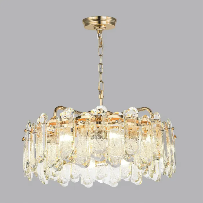 Люстра Odeon Light HALL ODL24 503 5069/10 E14 10*40W BULLON Прозрачный от ImperiumLoft