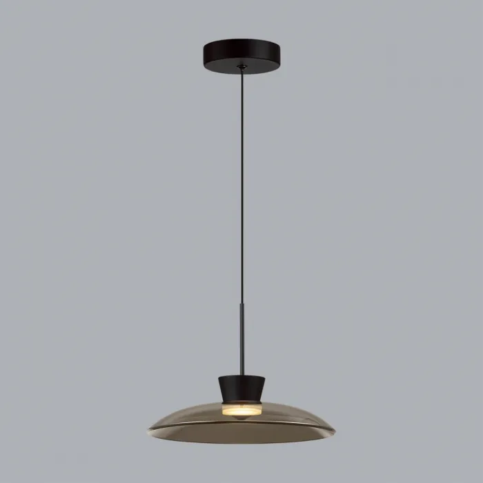 Подвесной светильник Odeon Light L-VISION ODL24 321 5055/9L LED 9W 3000К SAUCER Чёрный от ImperiumLoft