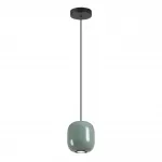 Подвесной светильник Odeon Light PENDANT ODL24 311 5053/1C GU10 LED 4W OVALI Зелёный