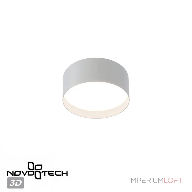 Светильник накладной светодиодный с переключателем цветовой температуры Novotech Over 359598 Светильник накладной светодиодный с переключателем цветовой температуры Novotech Over 359598