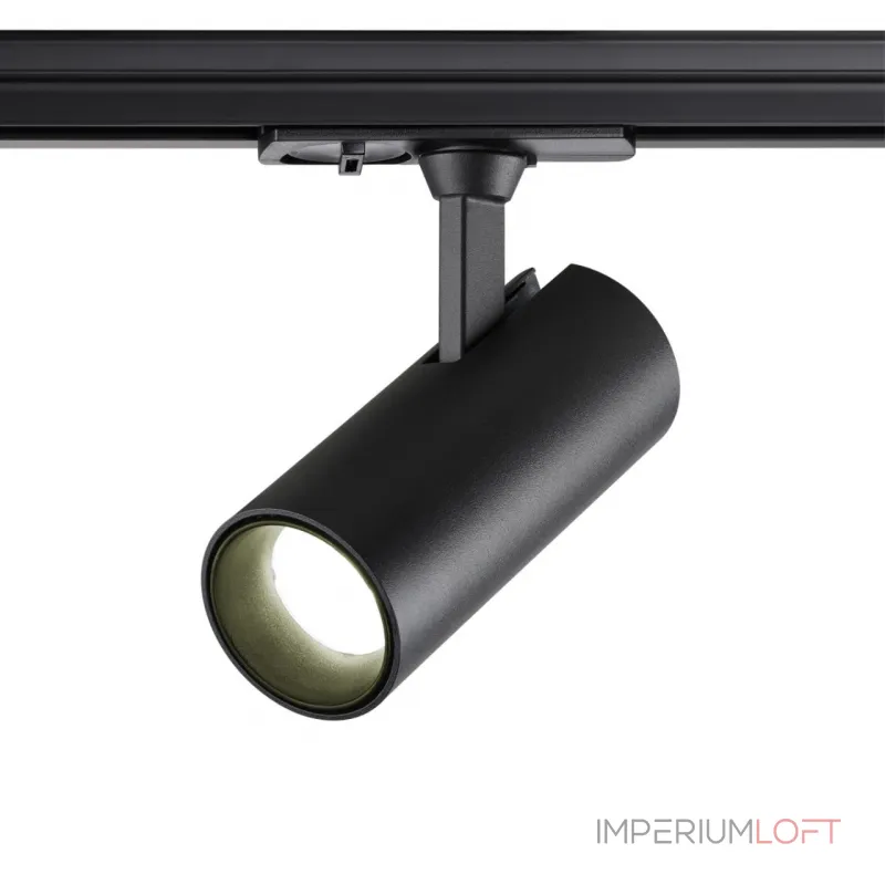 Светильник трековый однофазный трехжильный Novotech PORT NT23 120 359154 IP20 LED 15W 220V 4000К 1440Лм SELENE Чёрный