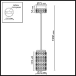 Подвесной светильник Odeon light L-vision 5454/5L