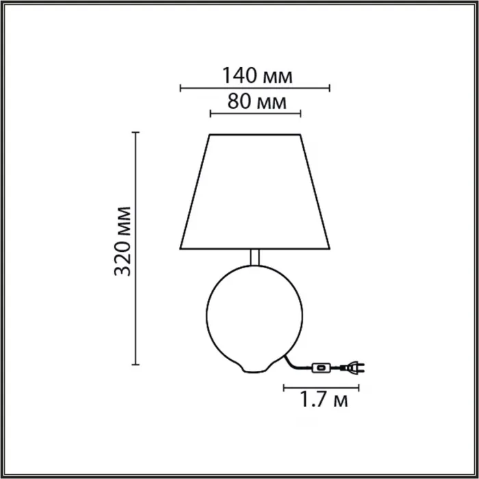 Настольная лампа Lumion Moderni 6530/3L от ImperiumLoft