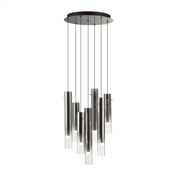 Люстра Odeon Light PENDANT ODL24 319 5061/32L LED 7*4W 3000K SHINY Чёрный от ImperiumLoft