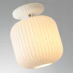 Подвесной светильник Odeon Light PENDANT ODL24 309 5042/1C E27 1*60W JUGI Белый