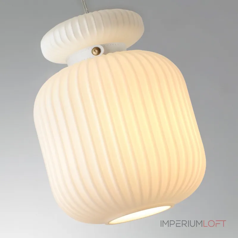 Подвесной светильник Odeon Light PENDANT ODL24 309 5042/1C E27 1*60W JUGI Белый