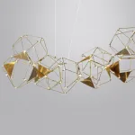 Подвесная люстра LED 64W 4000K 3800Лм TRELLIS 5086/64L L-VISION ODL25 