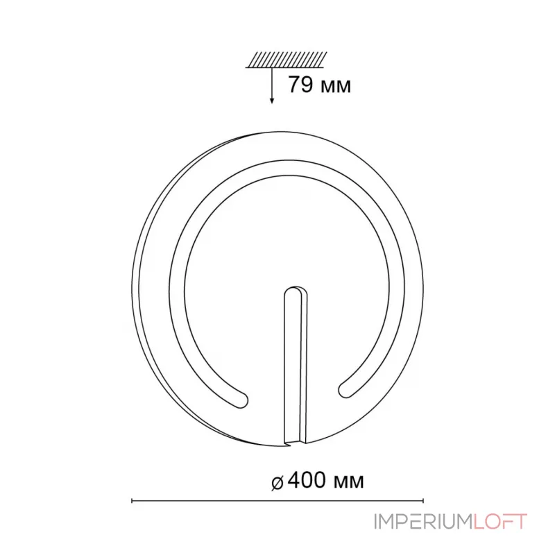 Накладной светильник Sonex Button 3041/DL Цвет плафонов хром от ImperiumLoft Накладной светильник Sonex Button 3041/DL Цвет плафонов хром от ImperiumLoft