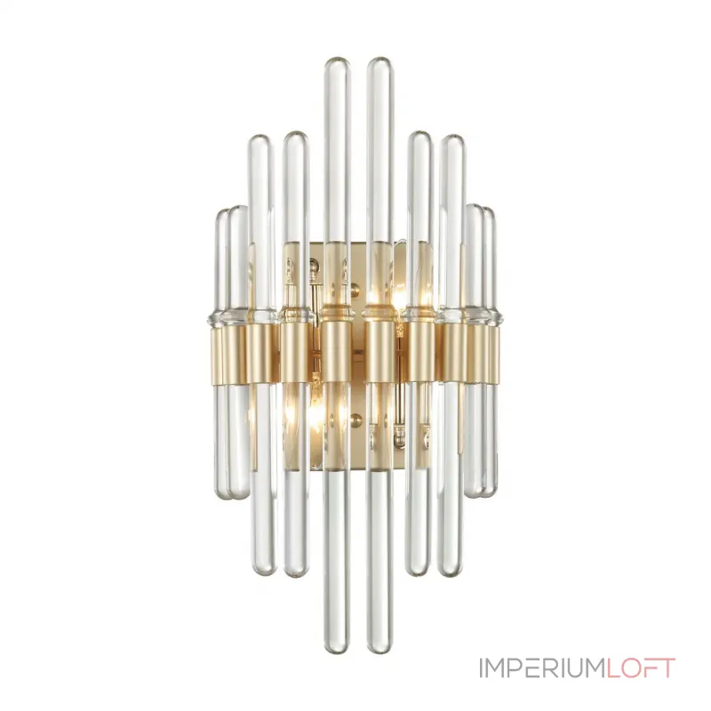 Бра E14 2*40W STIKA 4988/2W HALL ODL22 551 Золотой