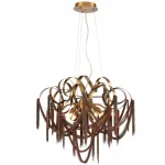 Подвесная люстра Odeon Light HALL ODL24 397 5066/6 G9 6*40W CHAINY 