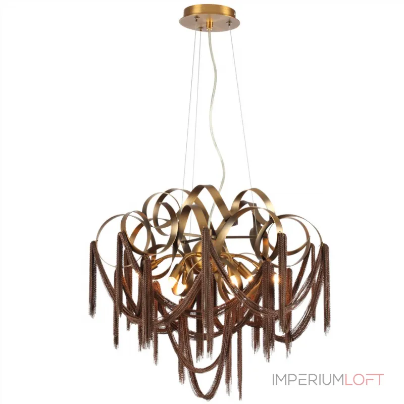 Подвесная люстра Odeon Light HALL ODL24 397 5066/6 G9 6*40W CHAINY 