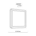 Потолочный светильник Sonex Akuna 7621/DL
