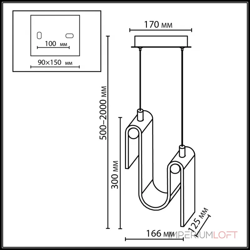 Подвесной светильник Odeon light L-vision 5106/11L