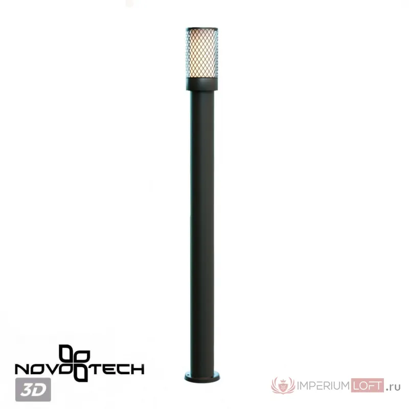 Светильник ландшафтный IP54 E27 max 25W 220-240V MATRIX 370972 STREET NT24 000 Черный от ImperiumLoft