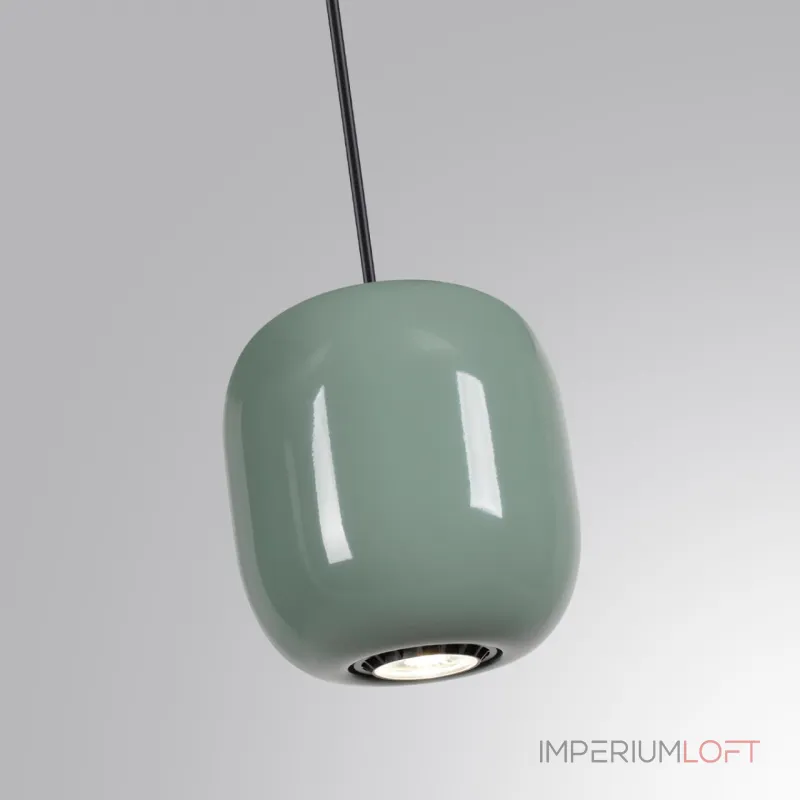 Подвесной светильник Odeon Light PENDANT ODL24 311 5053/1C GU10 LED 4W OVALI Зелёный