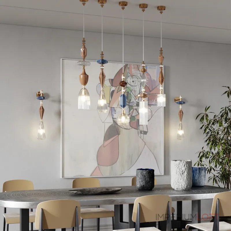 Настенный светильник Odeon Light Modern 7049/5WL от ImperiumLoft Настенный светильник Odeon Light Modern 7049/5WL от ImperiumLoft