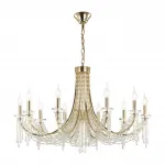 Подвесная люстра Odeon Light CLASSIC ODL24 537 5063/10 E14 10х40W CAPEL 