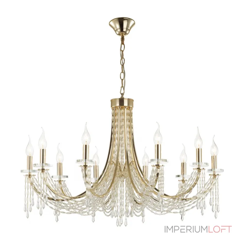 Подвесная люстра Odeon Light CLASSIC ODL24 537 5063/10 E14 10х40W CAPEL 