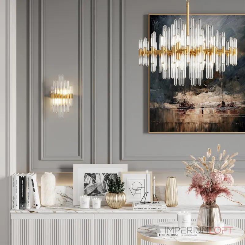 Бра E14 2*40W STIKA 4988/2W HALL ODL22 551 Золотой